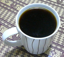キクイモ根コーヒー作り（完成）